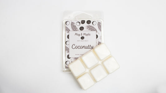 May Maple Coconutty Clam Shell Soy Wax Melts