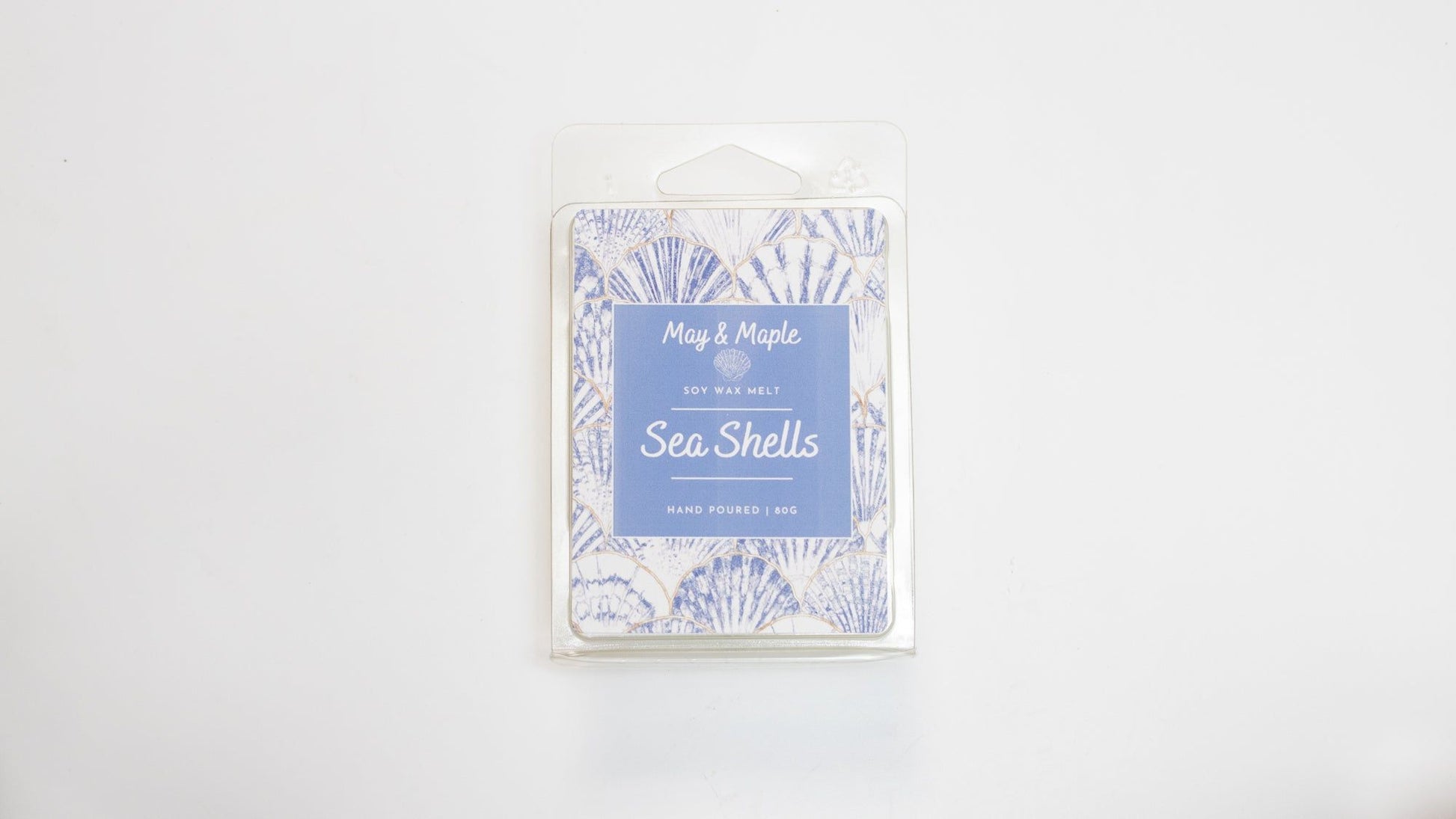 May Maple Sea Shells Clam Shell Soy Wax Melts