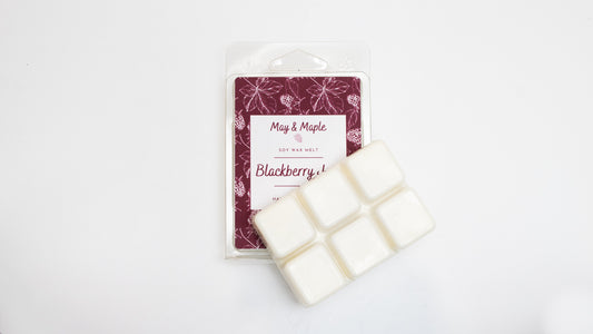 May Maple Blackberry Jam Clam Shell Soy Wax Melts