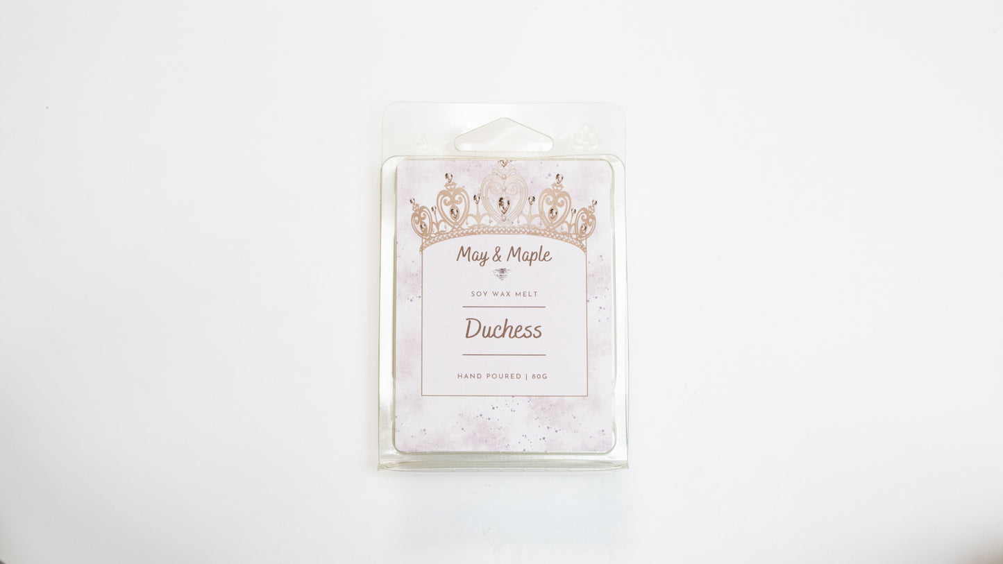 May Maple Duchess Clam Shell Soy Wax Melts