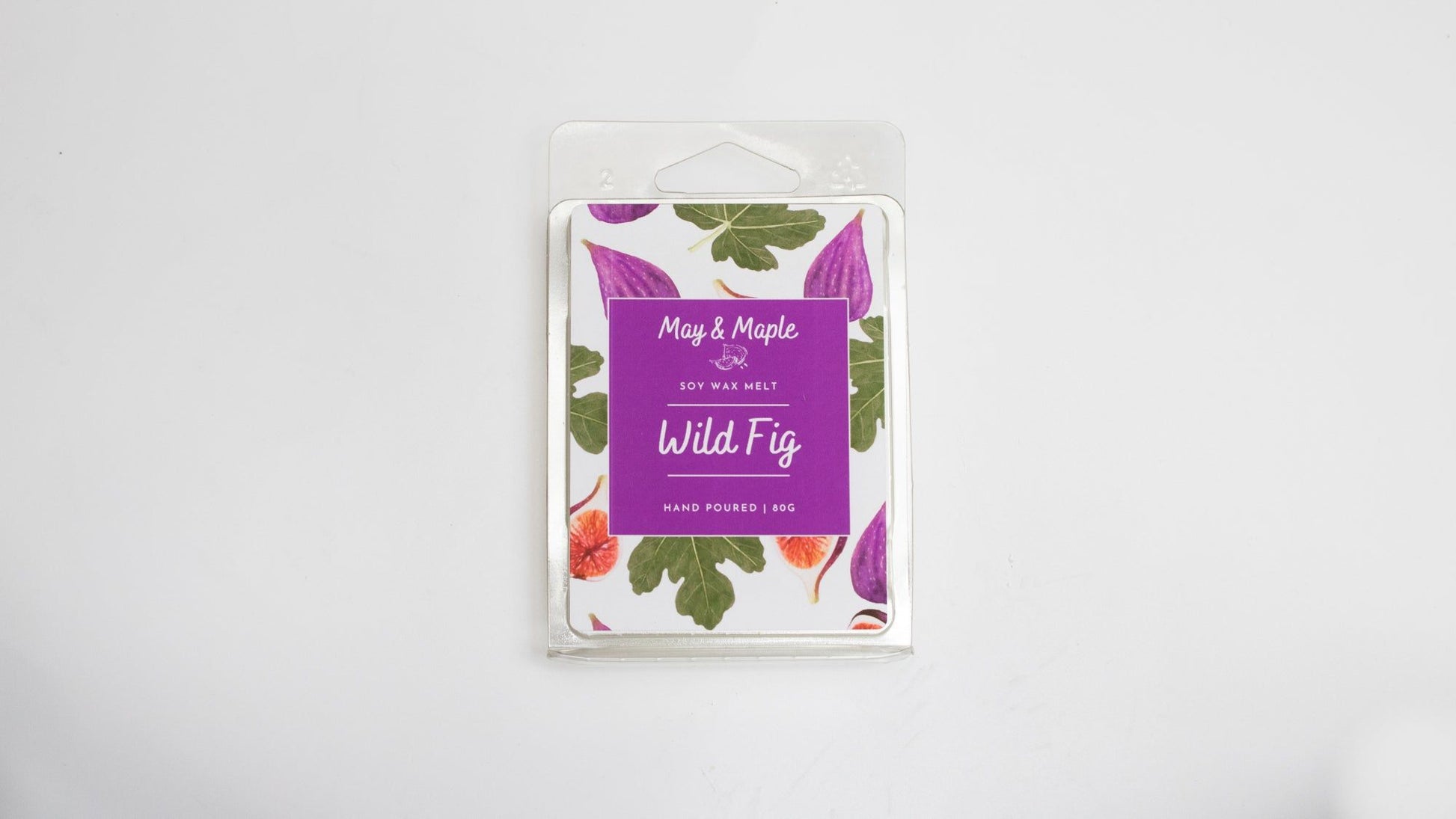 May Maple Wild Fig Cassis Clam Shell Soy Wax Melts
