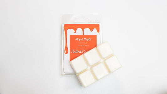 May Maple Salted Caramel Clam Shell Soy Wax Melts