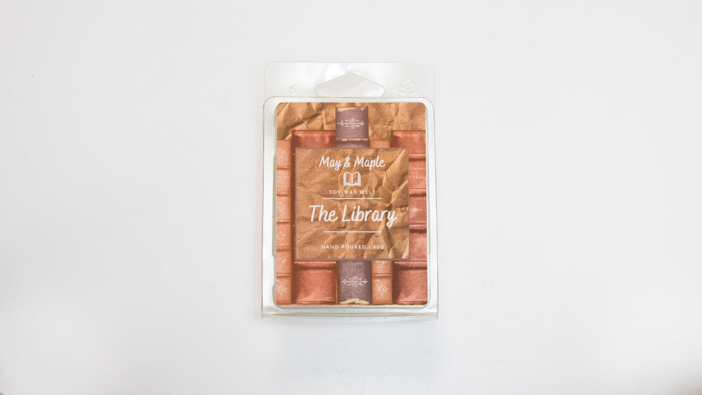 May Maple Library Clam Shell Soy Wax Melts